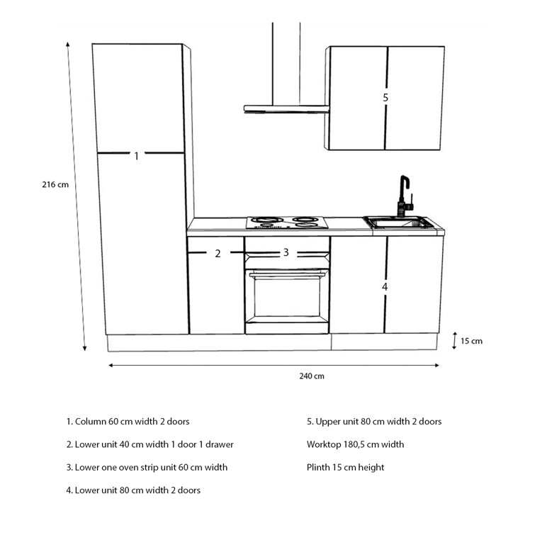 Ebern Designs Gamez Kitchen Unit Wayfair.co.uk